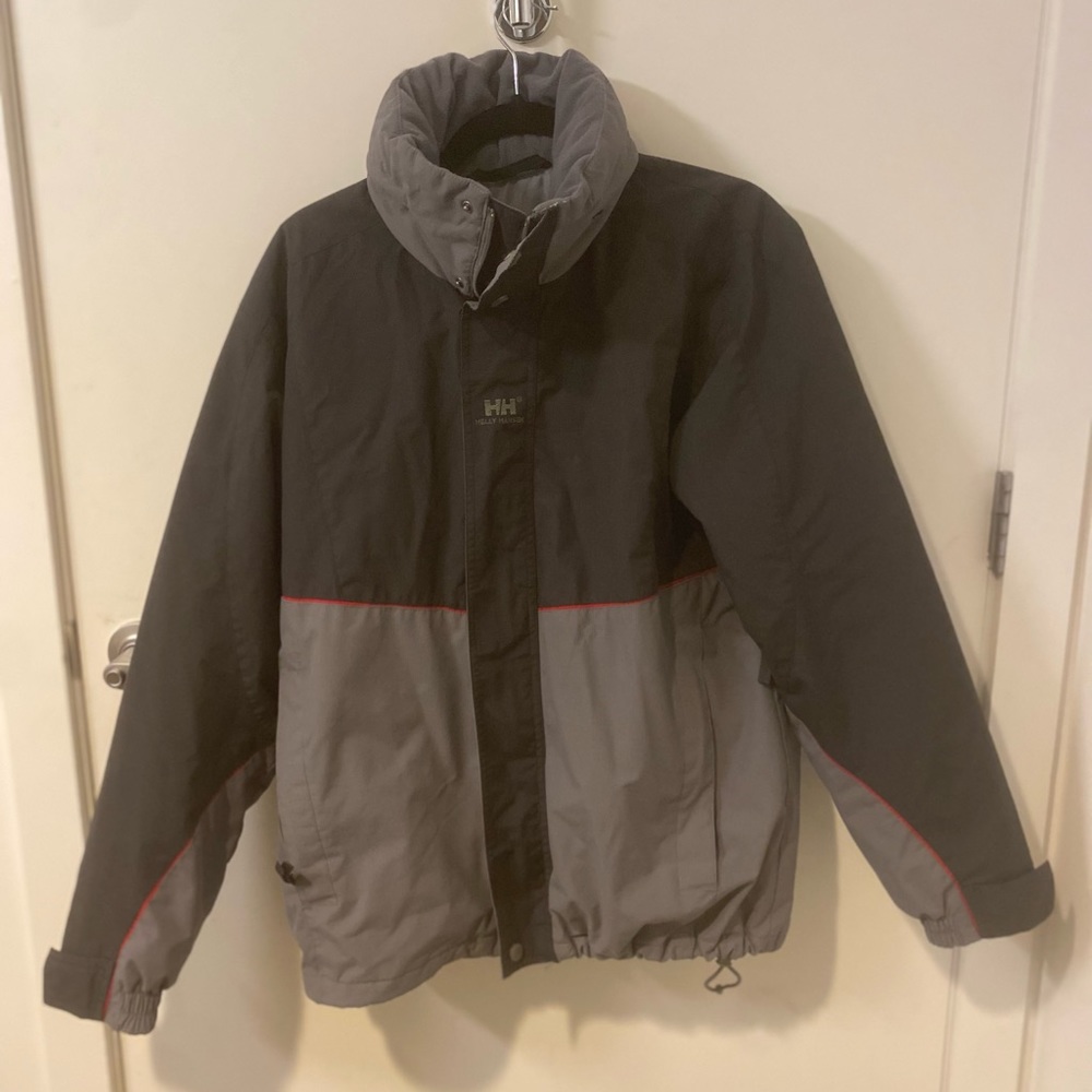 Gray Helly Hansen men’s ski jacket